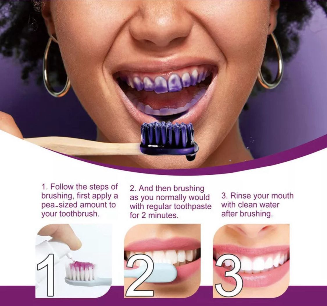 HiSmile Perfect v34 Espuma Dental Purple