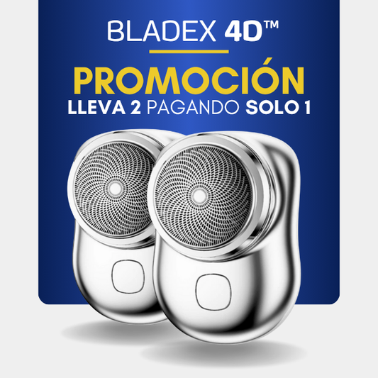 BladeX 4D™ – Mini Afeitadora Profesional – Comprá 1 y llevate otra GRATIS 🎁