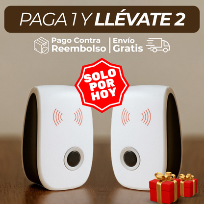 Repelente Electronico PestReject™ 🔥 Solo por HOY : PAGA 1 Y LLÉVATE 2 🔥